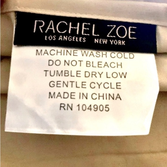 🌺NEW‼️RACHEL ZOE QUEEN SIZE 3 PIECE COMFORTER DUVET COVER SET   NWT - Picture 7 of 11